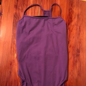 Purple Bloch leotard
